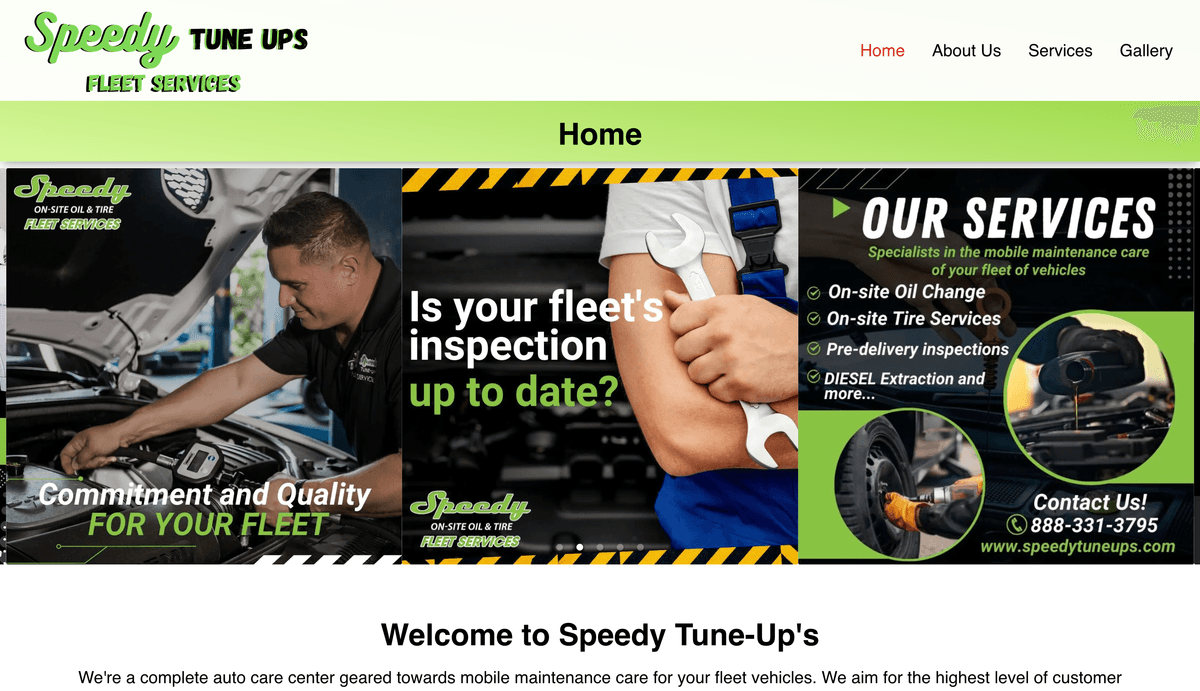Speedy Tune-Ups